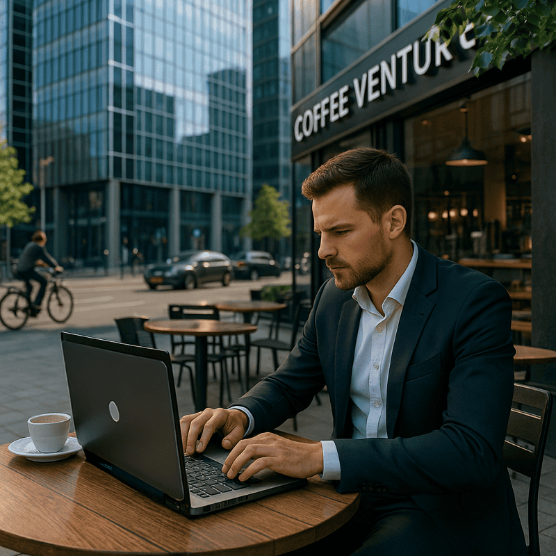 Greife aus dem Ausland auf niederländische Dienste zu