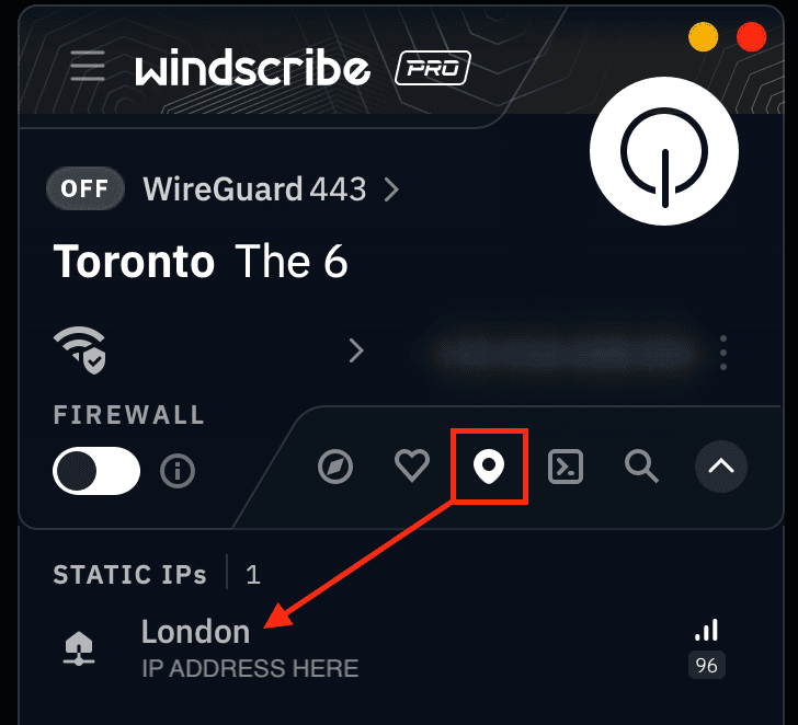 Static IP icon